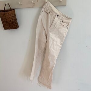Women's Cream Jeans